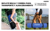 UNYCOS Esterilla de Ejercicios 183*60cm - NBR - Incluye Correa de Hombro y Bolsa de Transporte, E-book con Ejercicios - details 4