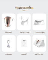 Vancostar-mascarilla Facial LED 807 Nano, rejuvenecimiento, eliminación de arrugas, antienvejecimiento, cara completa con herramienta para el cuidado del cuello - details 20