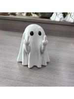 Adorno de Fantasma de Medio Dedo Decoración de Halloween Luz y Estilo Accesorio Decorativo Único - details 5