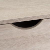 Consola con 2 cajones de Metal Blanco y MDF de 80x30x75 cm - details 3
