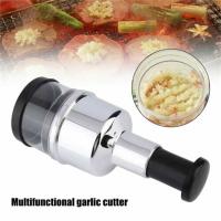 Dicer Manual práctico para el hogar, prensa Manual, cortador de ajo, fruta, procesador de alimentos vegetales, picadora de cebolla - details 3