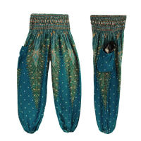 Hombres Mujeres Casual Suelto Hippy Pantalones - details 1