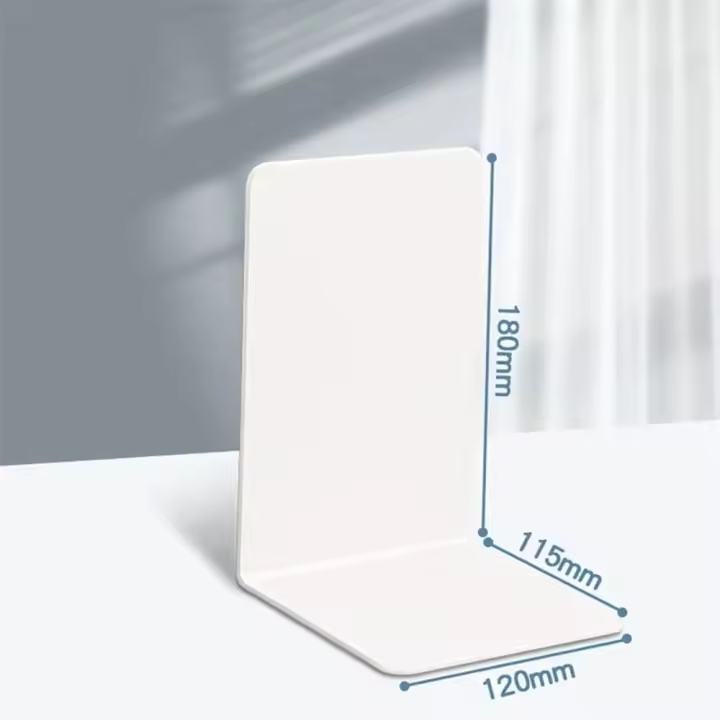 Soporte para libros, sujetalibros de escritorio en forma de L, soporte para libros con exhibición INS, soporte para libros Simple y duradero, estante para revistas - 1