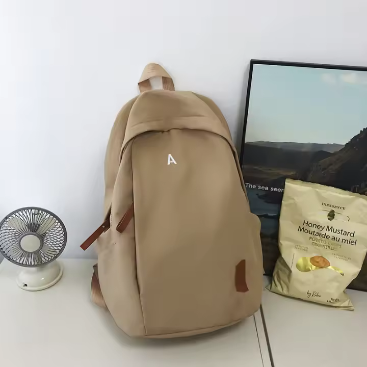 Gran capacidad, casual, hombres, estudiantes universitarios, mochila, nuevo estilo, viaje, mochila, mochila, nailon - 1