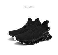 Calcetines de hoja de diseñador de lujo para hombre, zapatillas de deporte con amortiguación cómoda, zapatos deportivos antideslizantes, zapatos informales para caminar - details 19