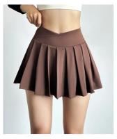 Falda de tenis de ocio para mujer, pantalones cortos con forro interior para porristas de golf, faldas plisadas para correr, deporte atlético, gimnasio y entrenamiento - details 22