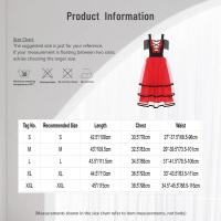 Vestido Flamenco para mujer, Paso español Doble, tre actuación Rumba latina, mangas con borlas, vestidos tul, Ropa de baile - details 0