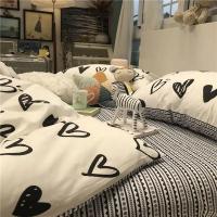 Juego de Ropa de Cama con Sábana y Funda de Edredón de Lino para 2 Personas Tamaño King 220x240 Euro Ideal para Colchón y Extensión de Cama - details 3