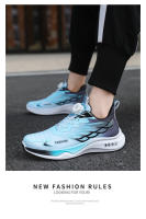 Hebilla rotativa zapatillas de deporte de los hombres aumento de altura 2025 nueva malla transpirable zapatos para correr juventud zapatos casuales - details 8