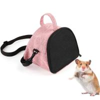 Bolsa portátil para hámster, bolsa suave y transpirable con cierre de cremallera, diseño de malla ajustable, suministro para más - details 9