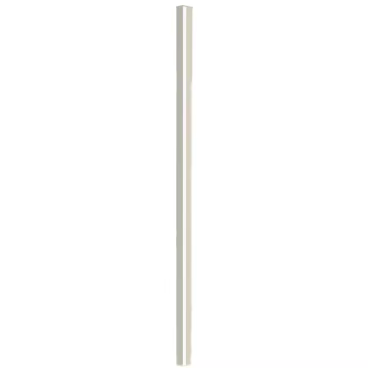Lámpara de pared larga de línea minimalista nórdica, led, mesita de noche, sala de estar, dormitorio, lámpara de pared interior, blanco - 1