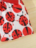 Conjunto de Verano de Mariquita 2 Piezas de Ropa de Niña sin Mangas y Pantalones Cortos - details 7