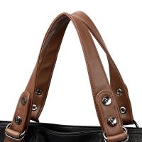 Bolso de mano de cuero de alta calidad para mujer, Cartera de diseñador de lujo de gran capacidad, Bandera de hombro, informal - details 14