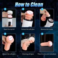 Empaque privado Automático Vibrador TPE Canal Vagina Manos Libres Masturbador Masculino Copa Bomba Juguetes Sexuales para Hombres 18 - details 4