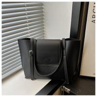 2 unids/set de bolsos de mano versátiles para mujer, bolso de mano de gran capacidad de cuero Pu, bolso de hombro Simple de color sólido - details 6