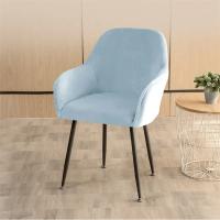 Cubierta de Silla de Comedor de Terciopelo Suave Cubierta Elástica de Spandex para Silla de Oficina, Hotel, Boda, Sala de Estar - details 12