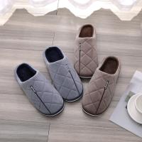 Zapatillas de algodón cálidas para hombre, zapatos informales de talla grande para el hogar, dormitorio, interiores, otoño e invierno, 47, 48, 49, 50 - details 4