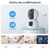 Cámara PTZ 2K de 4MP, lente Dual, IP, WIFI, cámara de vigilancia inalámbrica de seguridad para el hogar inteligente, Audio bidireccional, Monitor para bebés y mascotas, cámara de cuidado Pro - details 9