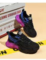 Nuevos zapatos deportivos clásicos informales para hombre, zapatillas antideslizantes, zapatillas de correr negras de malla transpirable para exteriores, zapatillas deportivas para correr y tenis - details 11