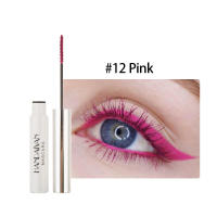 Mascarilla de pestañas de 5ML, Máscara de pestañas de colores, Gruesas, largas y rizadas, Resistente al agua, No se emborrona,Pelo de ojos de 12 colores - details 23