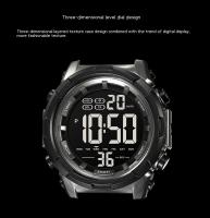 Reloj Deportivo Electrónico Impermeable Multifuncional con Dial Grande para Entrenamiento al Aire Libre para Estudiantes de Secundaria Reloj Luminoso para Hombres con Alarma - details 0