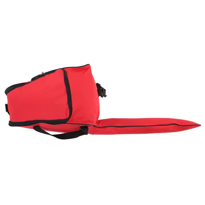 Bolsa de almacenamiento de motosierra de tela Oxford portátil, estuche de transporte para cortacésped, caja protectora, Rojo - 1