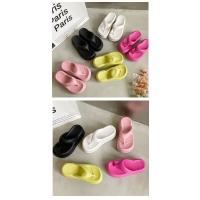 Chanclas de plataforma EVA para mujer, Sandalias de tacón cómodas, informales, para la playa, novedad de verano, 2023 - details 6