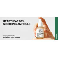 Anua Heartleaf 80 Botella calmante, suero facial hidratante para la piel de vidrio, pantenol, ácido hialurónico, no graso, suave - details 7