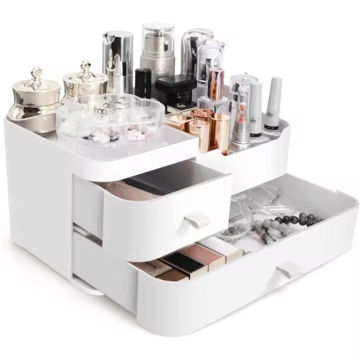 Organizador, caja de almacenamiento de cosméticos de maquillaje, vitrina para el cuidado de la piel, organizador de belleza - 1