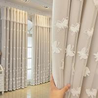 Cortinas Opacas grandes con Ojales para salón, Doble capa,Aislantes térmicas, para patio, cocina y dormitorio,1 Pieza - details 13