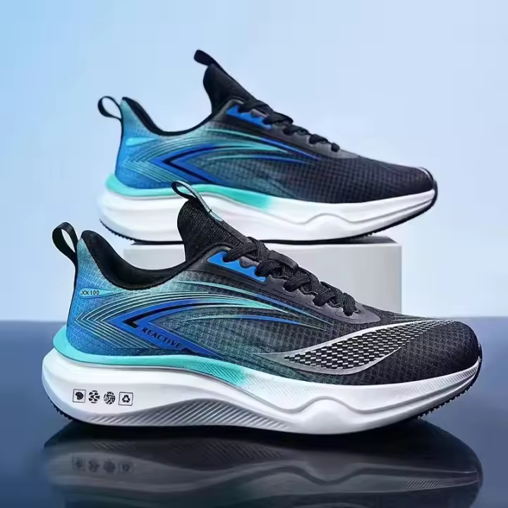 Zapatillas de Moda para Hombres Suela Suave de Malla de Pescado Tendencia de Primavera - 1