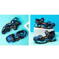 Sandalias de playa de verano para niños, sandalias deportivas antideslizantes transpirables, zapatos de playa para exteriores para niños, zapatos de seguridad planos suaves con punta cerrada - details 22