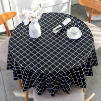 Mantel redondo impermeable de PVC, cubierta de mesa con estampado a prueba de aceite para cocina, jardín, comedor y boda - details 16