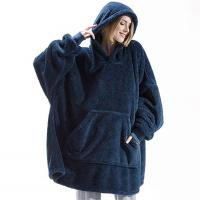 Sudadera De Punto De Lana Doble Cara Para Mujer Y Hombre Abrigo Cálido Con Bolsillos Grandes Estilo Básico De Invierno - details 9