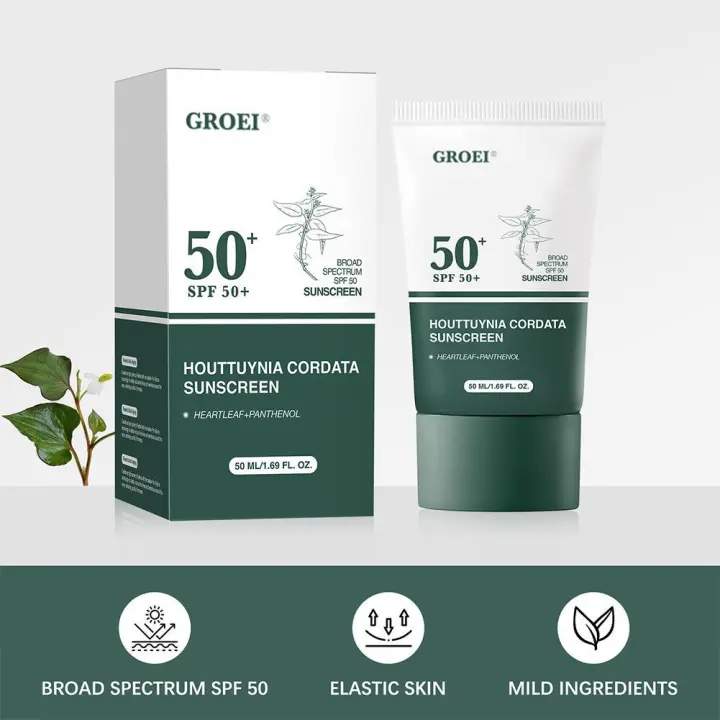 50ML Original SPF50 Heartleaf auténtico cuidado de la piel hidratante removedor de tóner suero limpieza profunda limpiador Facial cuidado de la piel coreano - 1