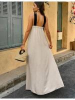 Vestido largo de verano sin tirantes, nuevo estilo festivo, hada voladora, sentido del diseño. - details 1