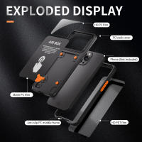 Funda de teléfono impermeable Air Box para iPhone, 15 Pro Max, 14 Plus, 13, 12, subacuática, a prueba de polvo, natación, buceo profesional - details 5