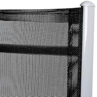2X Sillas de Jardín Respaldo Alto Plegables Livianas Aluminio Reclinables Carga 120Kg 8 Posiciones - details 5