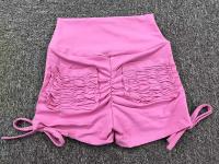 Pantalones Cortos Deportivos de Cintura Alta para Mujeres Material de Nylon Transpirable y Secado Rápido Ideal para Yoga y Fitness Hecho en China - details 18
