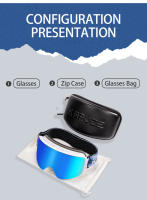 Kapvoe-Gafas de esquí para Snowboard, lentes de doble capa, antivaho, para deportes al aire libre y esquí - details 18