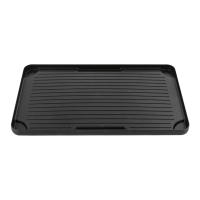 Cncest Estufa de Butano Portátil con Doble Quemador Placa de Horneado para BBQ con Pintura Antideslizante - details 7