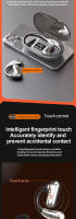 Auriculares inalámbricos con diseño de oreja abierta, cascos deportivos impermeables con graves HiFi, 8H de tiempo de reproducción, Bluetooth, llamada HD - details 8
