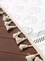 Mantel de mesa de comedor rectangular de jacquard ENCE grueso de estilo francés, mantel de tela para el hogar - details 6