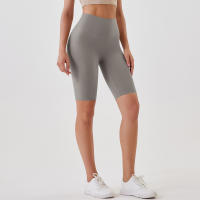 Hamidou-pantalones cortos de Yoga para mujer, mallas deportivas transpirables, de cintura alta, para entrenamiento y gimnasio - details 59