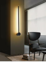 Lámpara de pared Led nórdica moderna, luz larga para el hogar, dormitorio, sala de estar, sofá, fondo, candelabro de pared, accesorio de iluminación - details 0