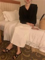 Blusa de verano para mujer, camisa de primavera, blusa para mujer, Blusas largas de gasa, informales, elegantes, Vintage, de manga larga, holgada de gran tamaño, blanca - details 24