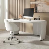 Silla Escritorio con Ruedas, Silla Ergonómica de Terciopelo con Respaldo, Sillón Lounge de Tocador - details 3