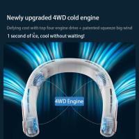 Ventilador de Cuello Portátil sin Aspiradores Recargable 5000 mah 3 Velocidades - details 1