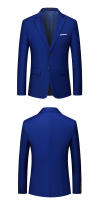 Chaqueta de traje blanca informal ajustada para hombre, blazer clásico de negocios, flujo de Color puro, alta calidad, talla grande - details 17