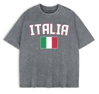 Camiseta Casual de Verano para Mujer Algodón Cinturón, Cuello Redondo, Manga Corta - details 21